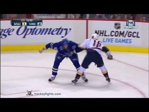Rich Clune vs Dale Weise Mar 14, 2013