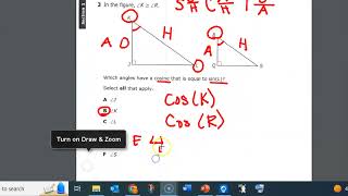 Geometry MCAP Practice Test Section 1 Video