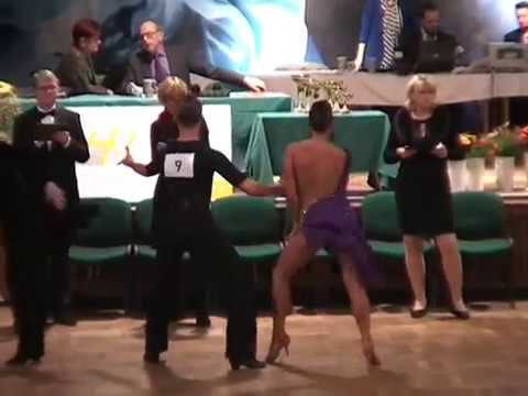 Kamenice 2016, Zárybnický - Cupalová, 1. kolo LAT, Samba