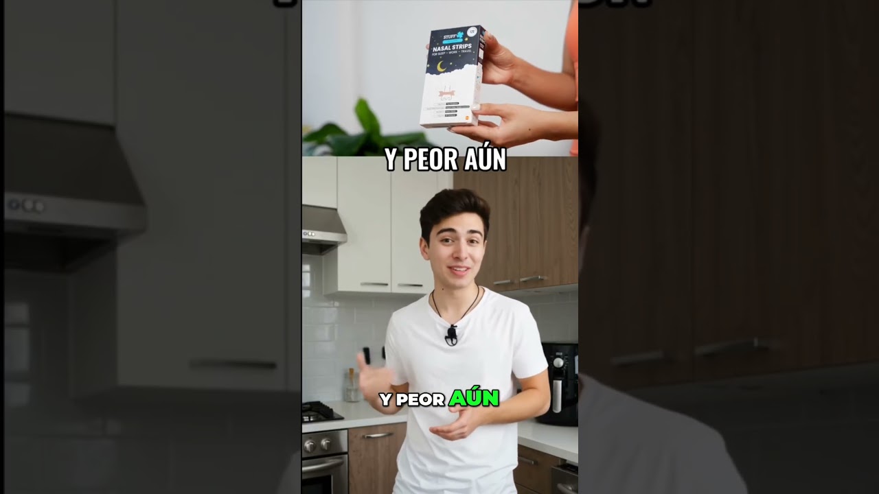 ¡Roncas? ¡Descansa! Las tiras nasales son tu solución #shorts