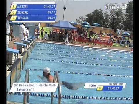 Serie 1 dei 200 Rana  Assoluti Maschi Master - 11 Memorial Andrea Bettiol