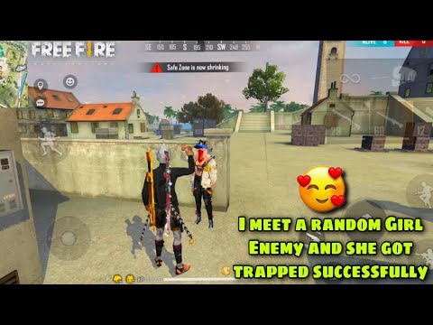 I meet Random 😍 Girl Enemy And She Got Trapped 😂 Successfully #shorts #short