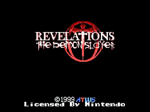 Revelations: The Demon Slayer - Intro and Title Screen - Nintendo Game Boy Color (HD)