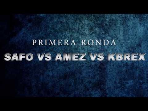 1ª RONDA | Safo vs Amez vs Kbrex | Percal Battle