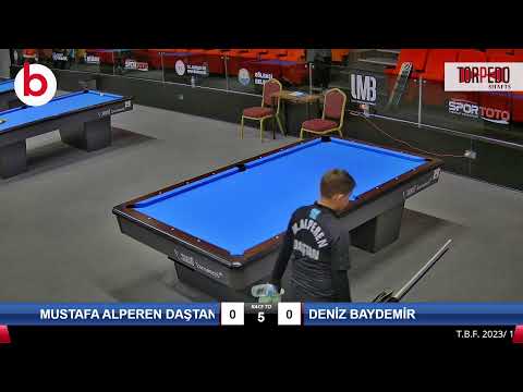 MUSTAFA ALPEREN DAŞTAN & DENİZ BAYDEMİR Bilardo Maçı - 