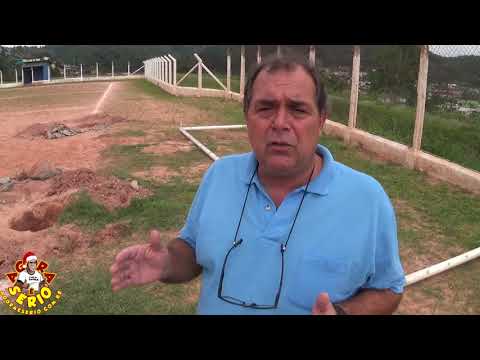 Traves do Campão no chão , para Abaloar o Estádio José Geraldo