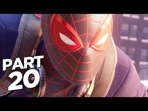 SPIDER-MAN MILES MORALES PS5 Walkthrough Gameplay Part 20 - VISIONS ACADEMY SUIT (Playstation 5)