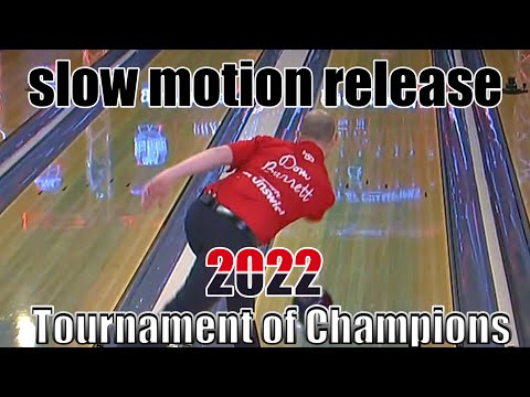 2022 PBA TOC slow motion release - PBA Bowling