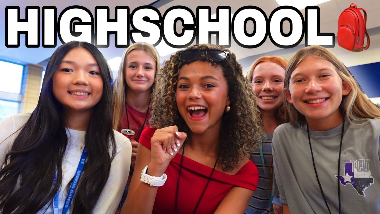 FIRST HIGHSCHOOL VLOG 📚| (first two weeks of school)