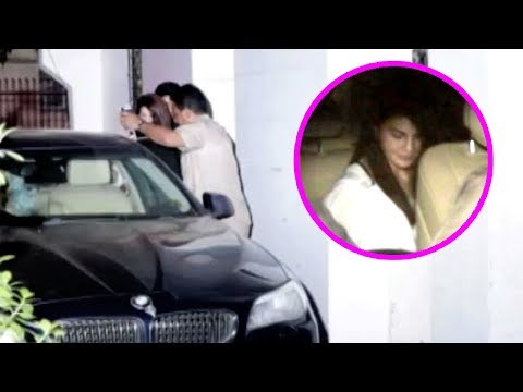 Jacqueline Fernandez Spotted at Croma Spa In Juhu