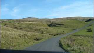 preview picture of video 'Yorkshire Dales: Nateby to Birkdale drive (B6270)'