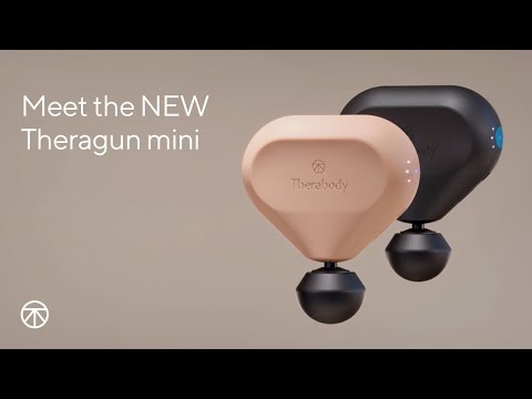 Masažuoklis Therabody Theragun mini 2.0, spalva: Juoda video