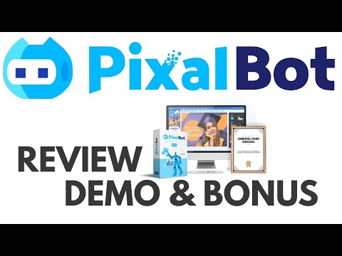 PixalBot Review Demo Bonus - All In One AI Graphic Design Software Video
