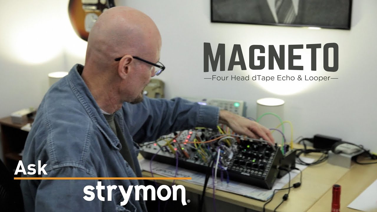 Strymon Magneto Four Head dTape Echo & Looper Eurorack Module