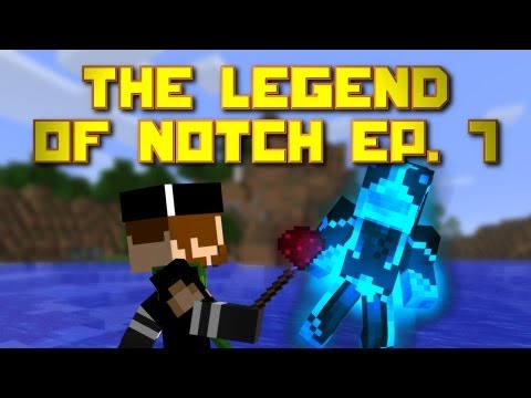 CavemanFilms - Minecraft: The Legend of Notch Ep. 7 - FIGHT THE WATER WIZARD!