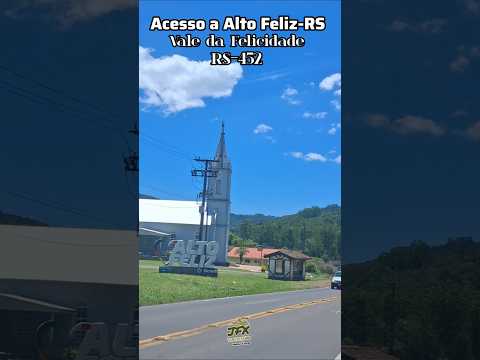 Alto Feliz-RS no Vale da Felicidade #turismo #valedocai #tirolesa #riocai #gramado #felizrs #sul
