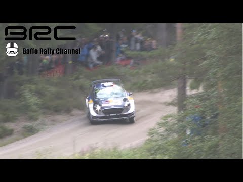 WRC Neste rally Finland 2017 - MAX ATTACK on ss2