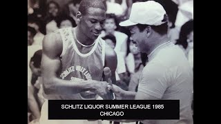 MICHAEL JORDAN SCHLITZ SUMMER LEAGUE 1985 (rare)