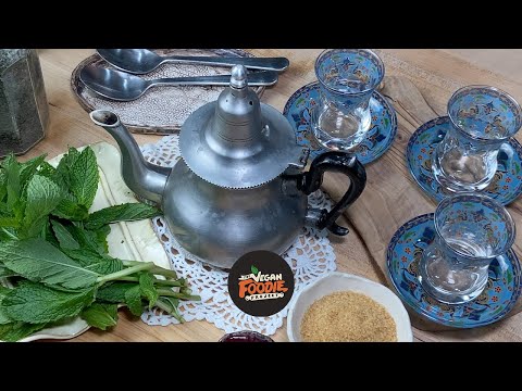 Moroccan Mint Tea | Such a comforting ritual | How to make Moroccan Mint Tea | Vegan Mediterranean