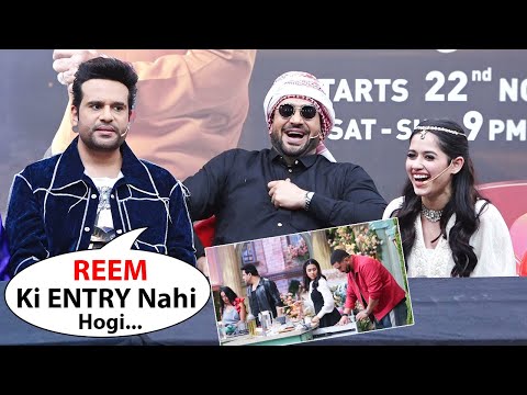 Krushna Abhishek Funny Reaction On Reem Shaikh ENTRY In Laughter Chefs S3