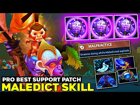 NEW FACET Maledict Skill Witch Doctor Pro BEST SUPPORT Patch - Dota 2