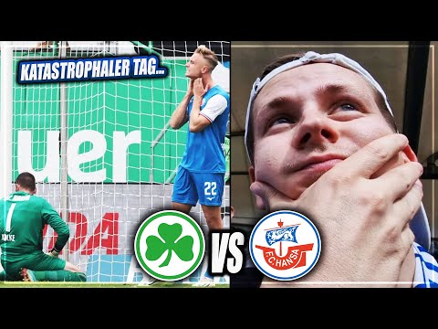 KATASTROPHALER TAG MIT EIGENTOR.. STADIONVLOG: Fürth - Hansa Rostock | Purer Frust | Stadion Vlog