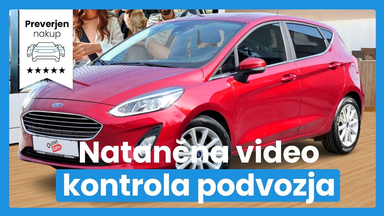 Ford Fiesta 1.0EcoBoost- SLO - KAMERA - CARPLAY - ANDROID AUTO