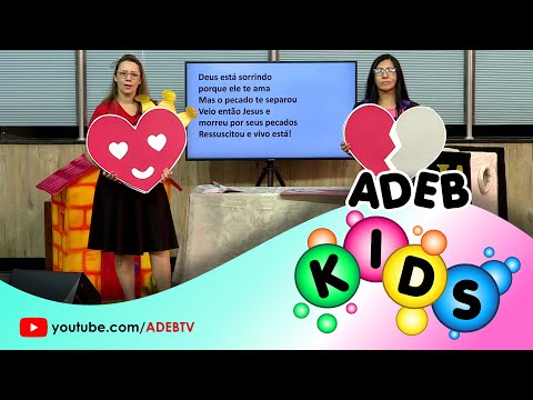 ADEB KIDS - Escola Bíblica Dominical Infantil - 27 de Setembro/2020