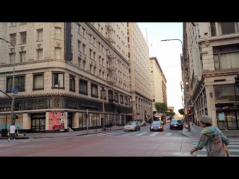 Walking tour of Downtown Los Angeles Historic Core
