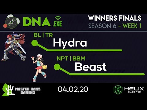 DNA.EXE S6:W1 - BL | TR | Hydra (Roy, Palutena) Vs. NPT | BBM | Beast (Pokemon Trainer) - W Finals