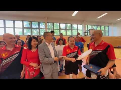 CLB BÓNG BÀN VN CHIA TAY ĐẠI SỨ VŨ QUANG MINH