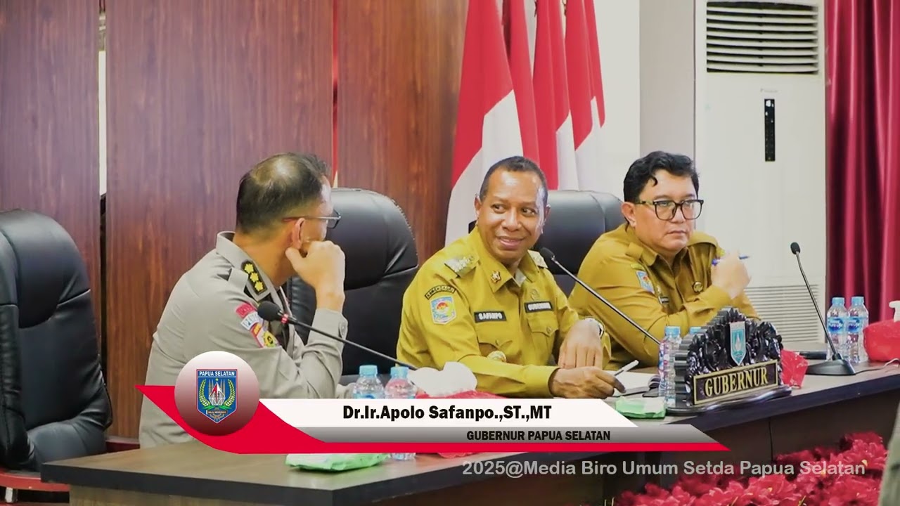 Gubernur Papua Selatan, Apolo Safanpo meminta Irwasda Polda Papua perketat perizinan di daerahnya