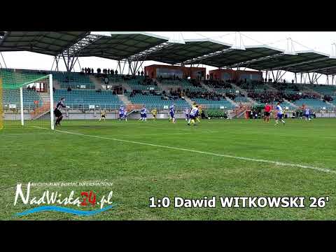 18.11.2017 BRAMKA: Siarka Tarnobrzeg - Wisła Puławy 1:0 (1:0)