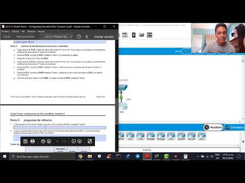 CCNA 4 - 4.2.2.11 Packet Tracer - Configuring Extended ACLs Scenario 2 - By VeryTutos