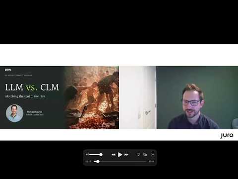 LLM or CLM? Juro's GC on Choosing the Right Legal Tool