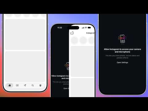 Instagram's Swipeable Feed-to-Camera Interaction Using SwiftUI | Xcode 27 thumbnail