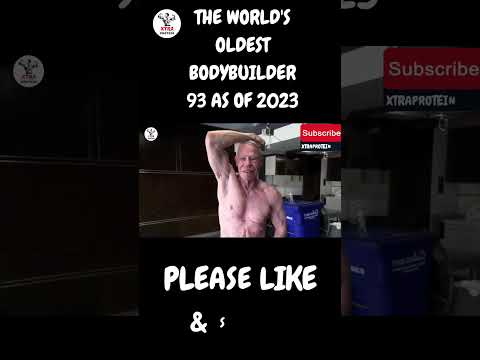 Jim Arrington: The World's Oldest Bodybuilder, Still Going Strong at 90  #bodybuilder #bodybuilding