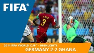 GERMANY v GHANA (2:2) - 2014 FIFA World Cup™