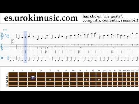 Tutorial de Ukulele Justin Bieber - Sorry Clases Notas Parte#1 um-i927