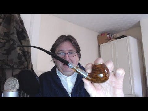 Enjoying my new e-pipe!