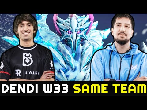 DENDI Mid Ancient Apparition ft W33 Shadow Shaman Support - 100% Destroy Timbersaw 7.26 Dota 2