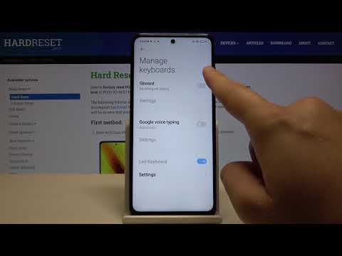 How to Enter Text Correction in XIAOMI Poco X3 – Find Correction Options