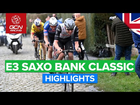 Pog, MVDP & WVA Clash Over The Cobbles! | E3 Saxo Classic 2023 Highlights