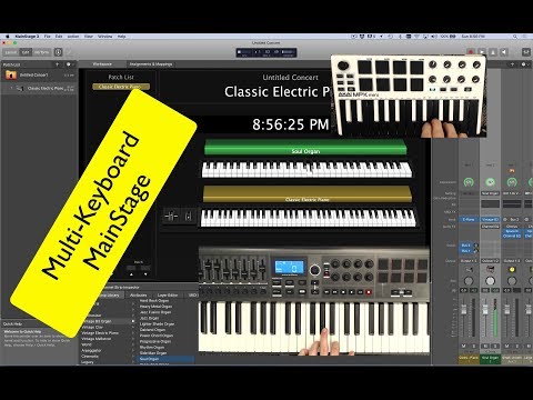 Multiple Keyboards in MainStage