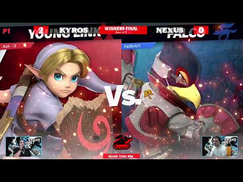 Shark Tank #58  Winners Final - Kyros (Young Link) Vs. Nexus (Falco) - SSBU Tournament