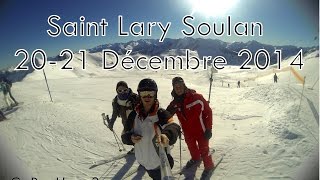 preview picture of video 'Ski Saint Lary Soulan Décembre 2014 - GoPro Hero 3'