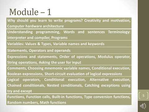 Module 1 Chapter 1 Python Application Programming Introduction