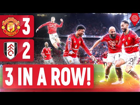 Carrick Does It AGAIN! Manchester United 3-2 Fulham | LIVE Match Review