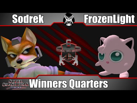 TSU6 - Sodrek (Fox) Vs. isT | FrozenLight (Jigglypuff) - Winners Quarters