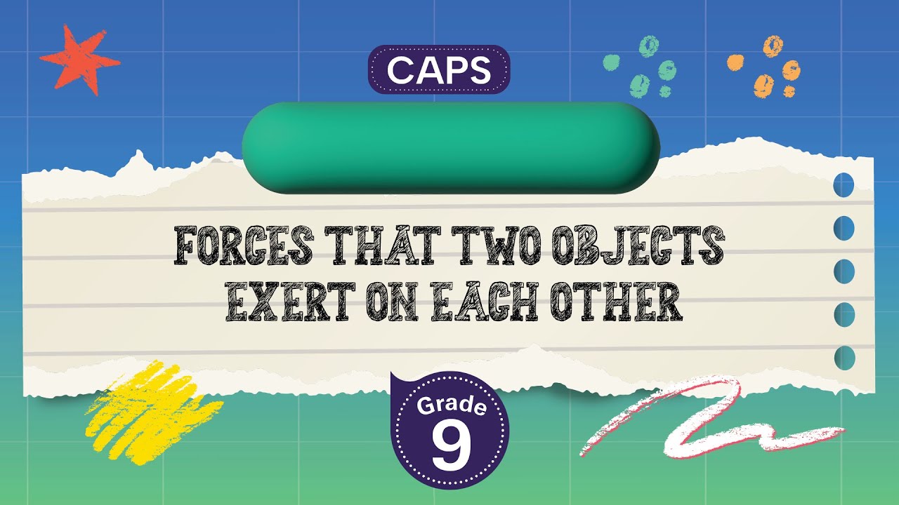 [GRADE 9] Forces that two objects exert on each other